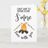 もう少し時間を過ごすのが待ち遠しい! カード (黄色い花)