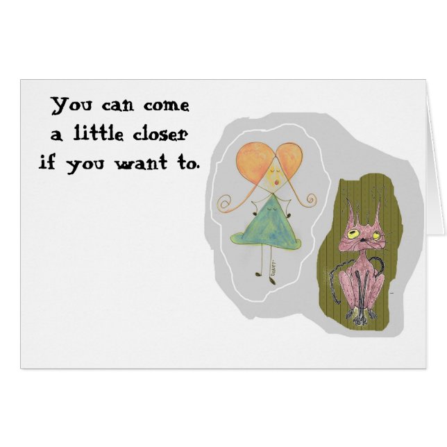 もう少し近づい来て欲しいもしと思う (正面横)