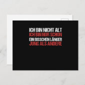 もう少し長い間ずっと若かった ポストカード (正面/裏面)