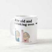 「もう年をとって引き継ぎだ」 マグ (正面左)