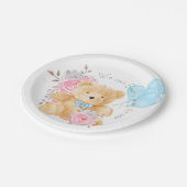 もう待ちきれない 性別発表 ペーパープレート (アングル)