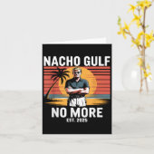 もう後継ぎのゴルフは面白くない トランプのバケーション2025 USA カード (黄色い花)