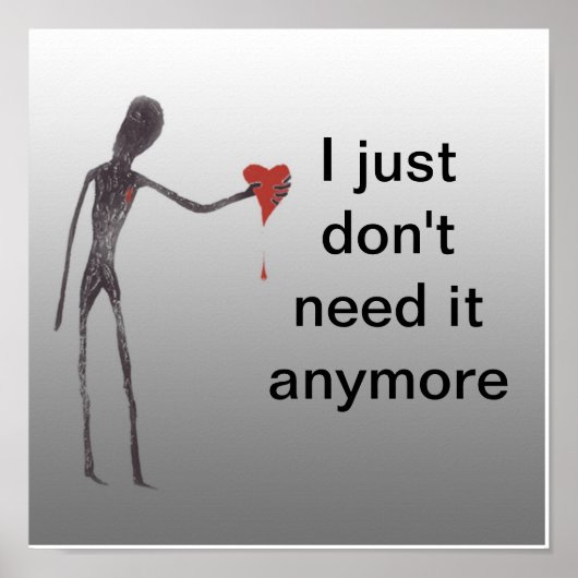 もう必要ない ポスター (正面)