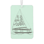 もう旅行の時だ カーエアーフレッシュナー (裏面)