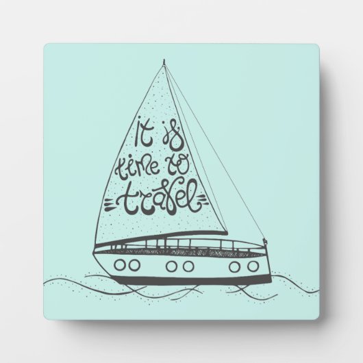 もう旅行の時だ フォトプラーク (正面)