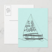 もう旅行の時だ ポストカード (正面/裏面)