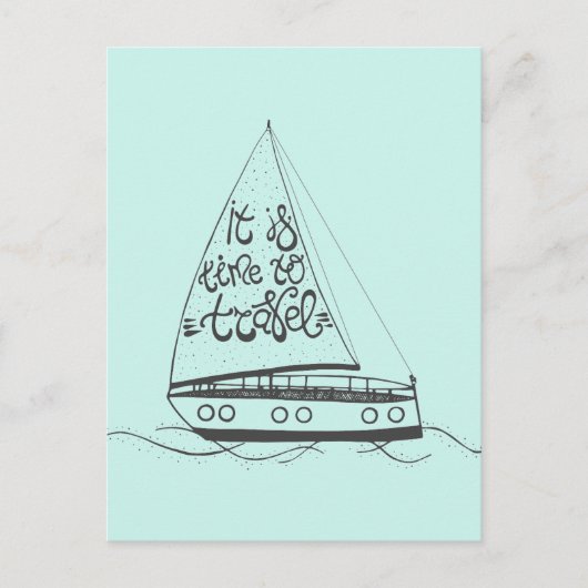 もう旅行の時だ ポストカード (正面)