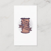 もう時間が過ぎた 名刺 (正面)