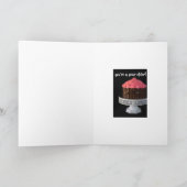 もう片方の靴が落ちた!ハッピーバースデー- カード (内部)