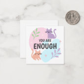 もう猫の肯定だ ノートカード (正面/裏面インサイチュ)