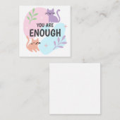 もう猫の肯定だ ノートカード (正面/裏面)