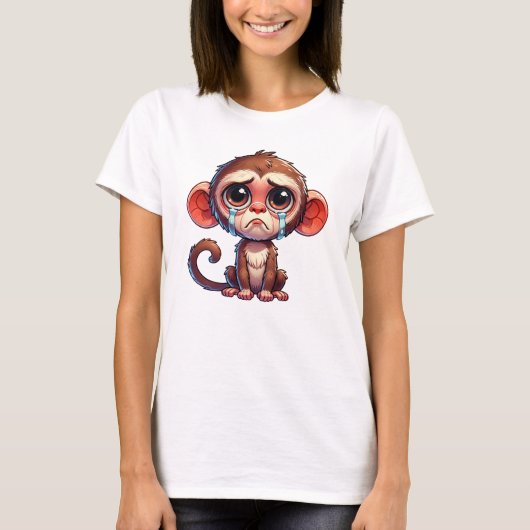 もう猿の仕事は無い Tシャツ (正面)