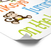 もう猿はベッドでジャンプしない ポスター (角)