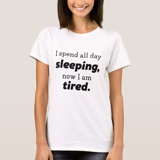 もう疲れた Tシャツ (正面)