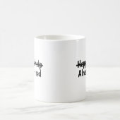 もう疲れているけど喜んでお手伝いします コーヒーマグカップ (中央)