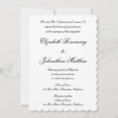 もう私に尋ねないで、アルマ・タデマ、結婚式 招待状 (裏面)