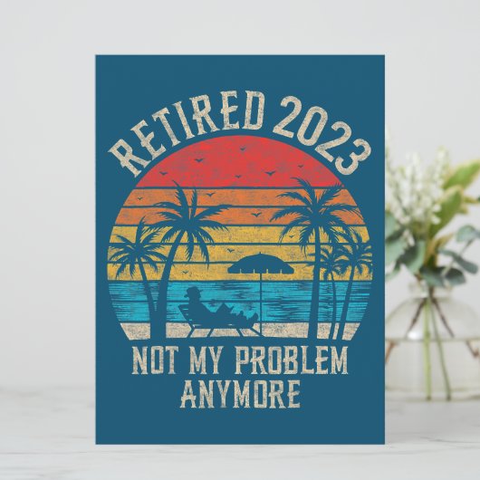 もう私の問題ではないおもしろいヴィンテージ退職 (スタンド正面)