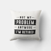 もう私の問題ではない私退職した クッション (裏面)