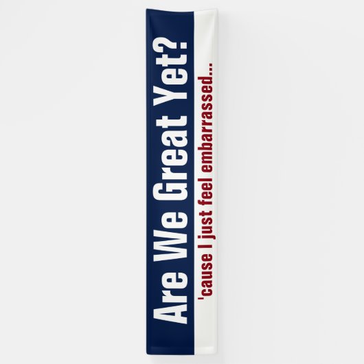 もう素晴らし終わり?恥ずかしい思いをして感じた 横断幕 (縦)