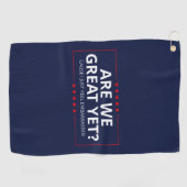 もう素晴らし終わり？恥ずかしい感じIII ゴルフタオル (横)