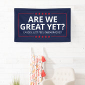 もう素晴らし終わり？恥ずかしい感じIII 横断幕 (インサイチュ)