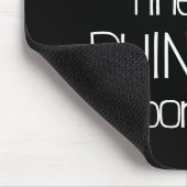 「もう素晴らし1日」のおもしろいシンプルマウス・パッド マウスパッド (コーナー)