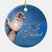 もう終わった セラミックオーナメント (裏面)