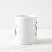 もう終わり!? 子猫の顔 コロナウイルス コーヒーマグカップ (中央)