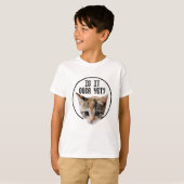 もう終わり!? 子猫の顔 コロナウイルス Tシャツ (正面フル)