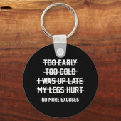 もう言い訳はない キーホルダー (正面)