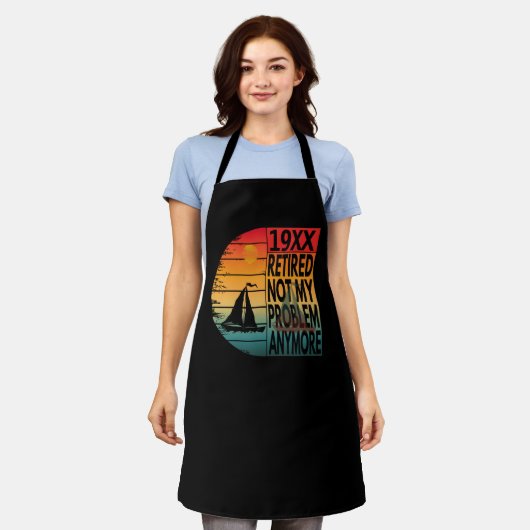 もう退職した問題じゃない エプロン (着用した状態)