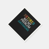 もう退職した私の問題おもしろいは退職 スタンダードカクテルナプキン (角)