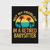 もう退職した私の問題ではない美容師 カード (黄色い花)