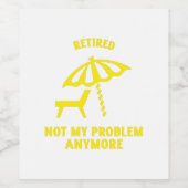 もう退職した私の問題ではない ワインラベル (シングルラベル)