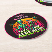 もう連れて行って!エイリアンアドベンチャー! ラウンドペーパーコースター (アングル)