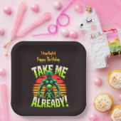 もう連れて行って！エイリアン宇宙を探索！ ペーパープレート (パーティー)