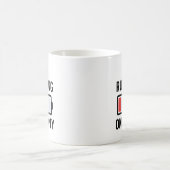 もう限界だ コーヒーマグカップ (中央)