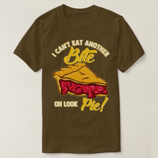 もう食べ一口食べられないオッパイ Tシャツ (デザイン正面)