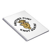 もう1つのダジャレ? ノットアゲイン ファニーパン ノートブック (右側)