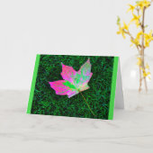 もう１年を過ぎ去る時が来た！ カード (黄色い花)