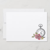 もう1度試してみましょう | ヴィンテージ アリスインワンダーランド セーブザデート (裏面)