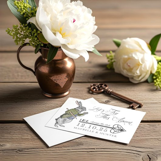 もう1度試してみましょう | ヴィンテージ アリスインワンダーランド セーブザデート