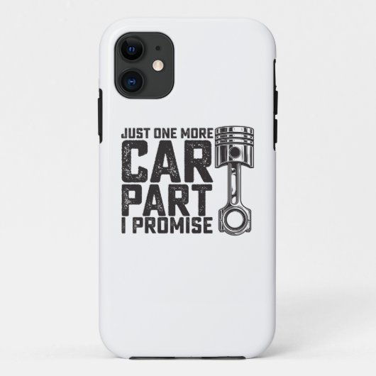 もう1つだけ車のパーツをください 整備士の約束 Case-Mate iPhoneケース (裏面)