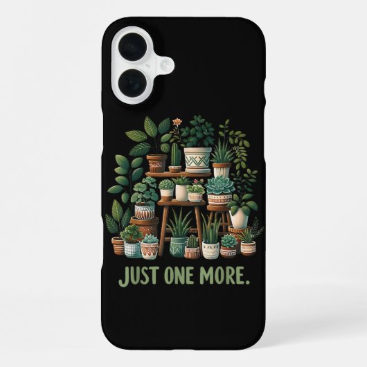 もう1つだけ面白い植物 インドアフラワー iPhoneケース (裏面)