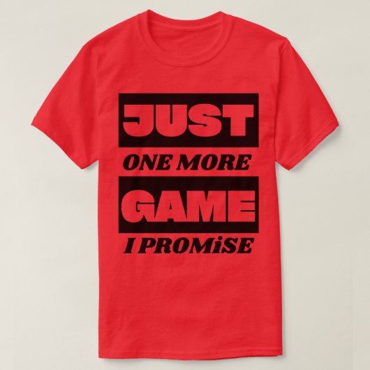 もう1つのゲームを約束1 Tシャツ (デザイン正面)