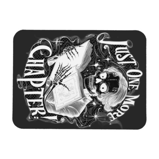 もう1つのチャプタースケルトンリーダーおもしろい マグネット (横)