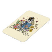 もう1つのチャプターフローラスケルトン マグネット (左側)