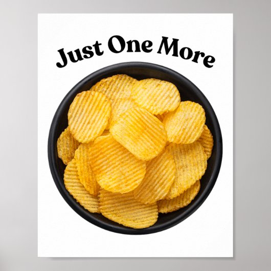 もう1つのポテトチップ – 抵抗できない ポスター (正面)