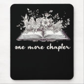 もう1つの花の付いた本 マウスパッド (正面)