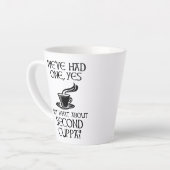 もう1つ、Yes、でも2番目のカッパは? カフェラテマグ (左アングル)